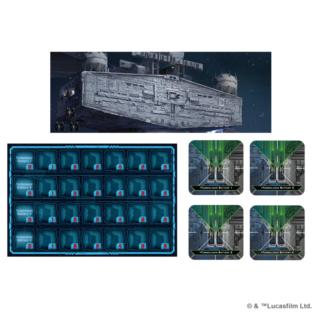 Atomic Mass Games Endor rule insert explains unique mechanics for narrative play