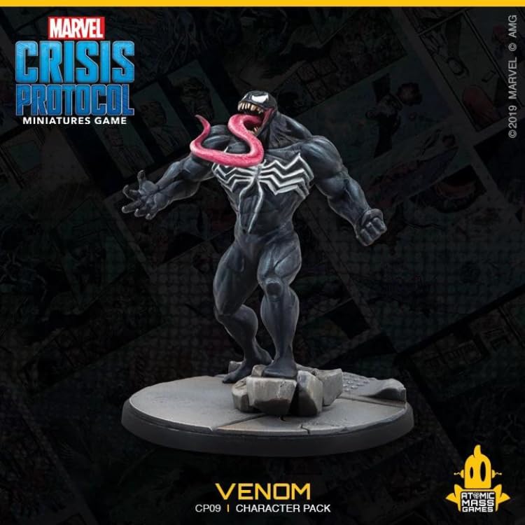 Venom in action on a tabletop battlefield ready for battle.