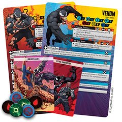 Venom and Spider-Man team-up art suggesting dynamic synergy on the battlefield.