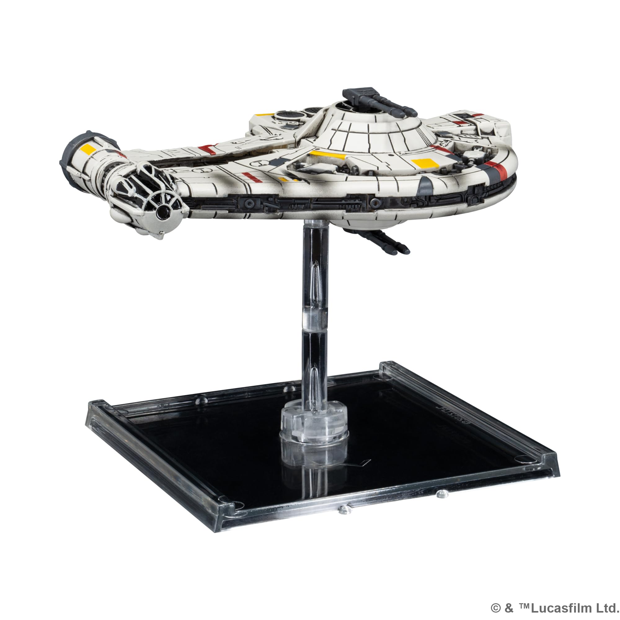 Atomic Mass Games YT-2400 pilot visuals featuring Dash Rendar and Leebo for Rebel action.