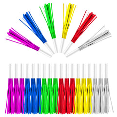 ATOPXiNG glitter-fringed-noisemaker for festive birthdays and photo-worthy moments.