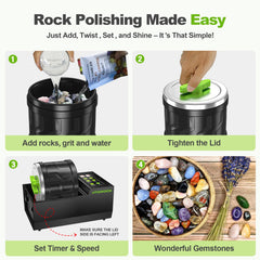 AtoRock A1 complete accessory kit includes everything needed to start polishing.