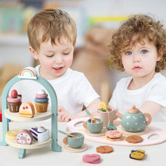 Atoylink assortment of 15 desserts sparks creative storytelling during play.