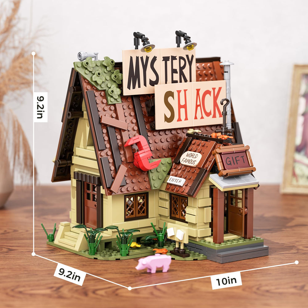 ATRtoyMF Gravity House interior layout reveals desk and bedroom details for imaginative play.