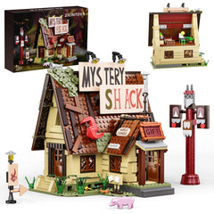 ATRtoyMF Gravity House Mystery Shack front view for desk display and collector appeal.