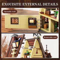 ATRtoyMF Gravity House includes pig and Monster model for playful storytelling and display.
