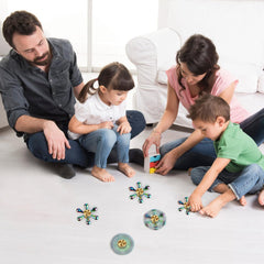 ATESSON fidget spinner aluminum body provides comfortable handling and balance.
