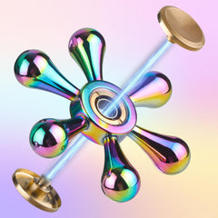ATESSON fidget spinner on desk supports concentration during work or study.
