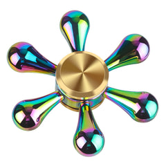 ATESSON fidget spinner with metal bearing delivering steady spins for focus.