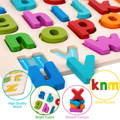 Attmu Bright Letters ABC colorful set supporting focus and sensory play