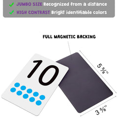 Montessori-inspired design promotes conceptual counting and tactile learning.