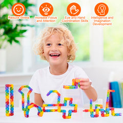 Aubrogo Wacky Tracks durable, smooth play for bending and twisting