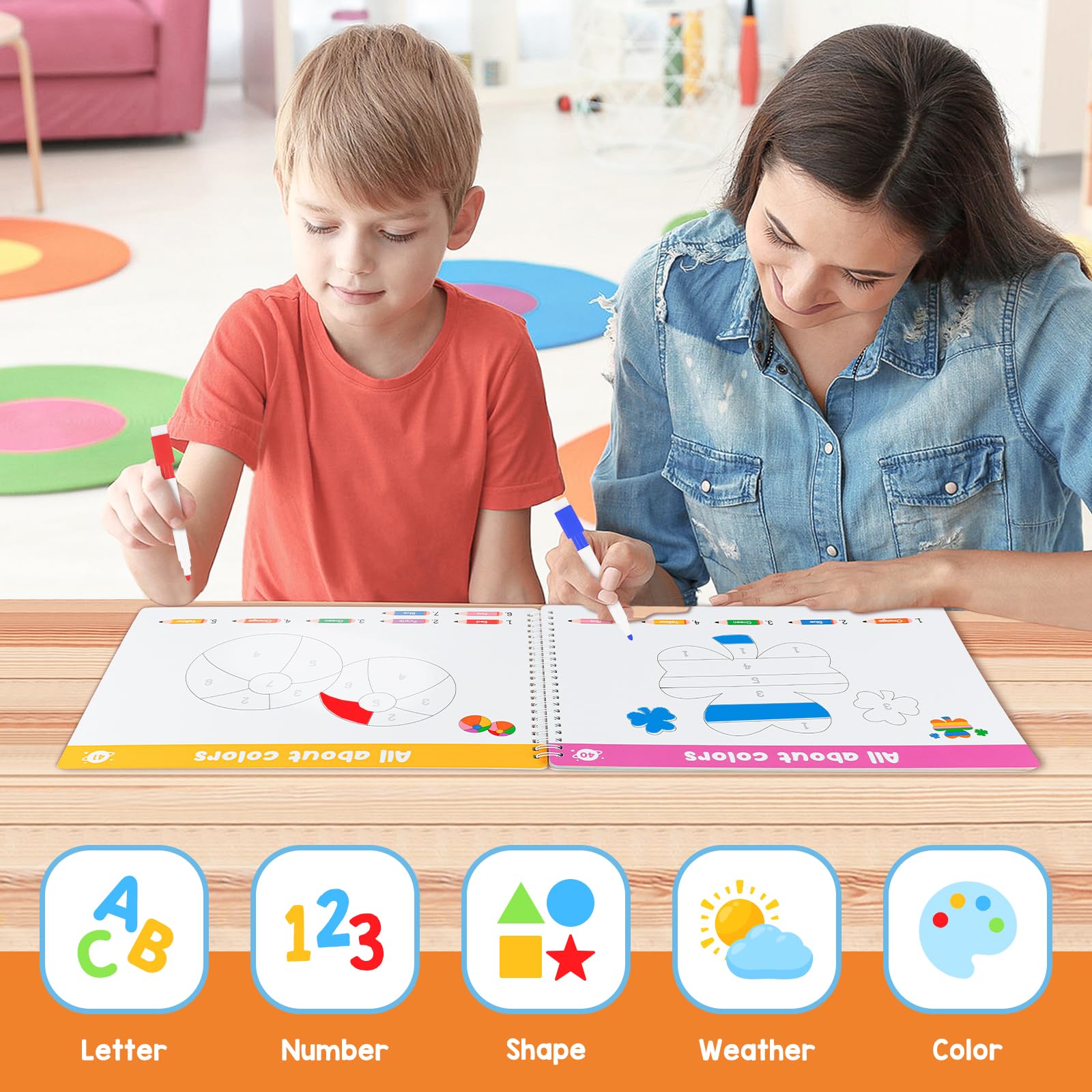 Auchq educational activity packaging highlights versatile learning for school or home.