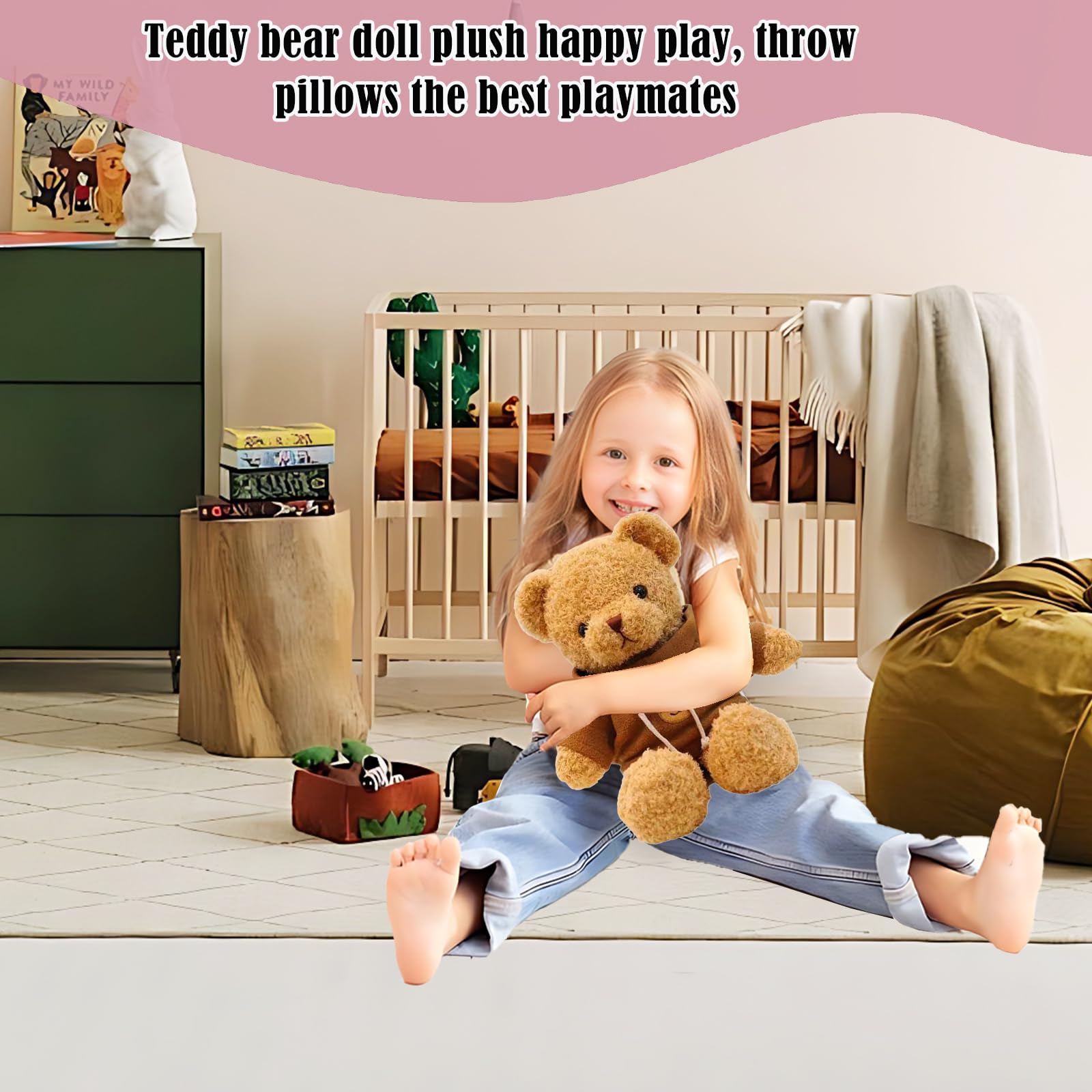 AUCOOMA Teddy Bear gift-ready packaging showcases ready-to-gift presentation.