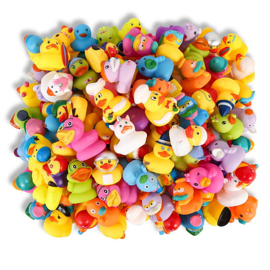Audaisyly rubber ducks variety collection for bathtime play and party decor.
