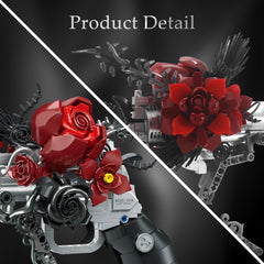 Audaxly Gothic Rose Revolver roses: tactile petals adding life to displays.