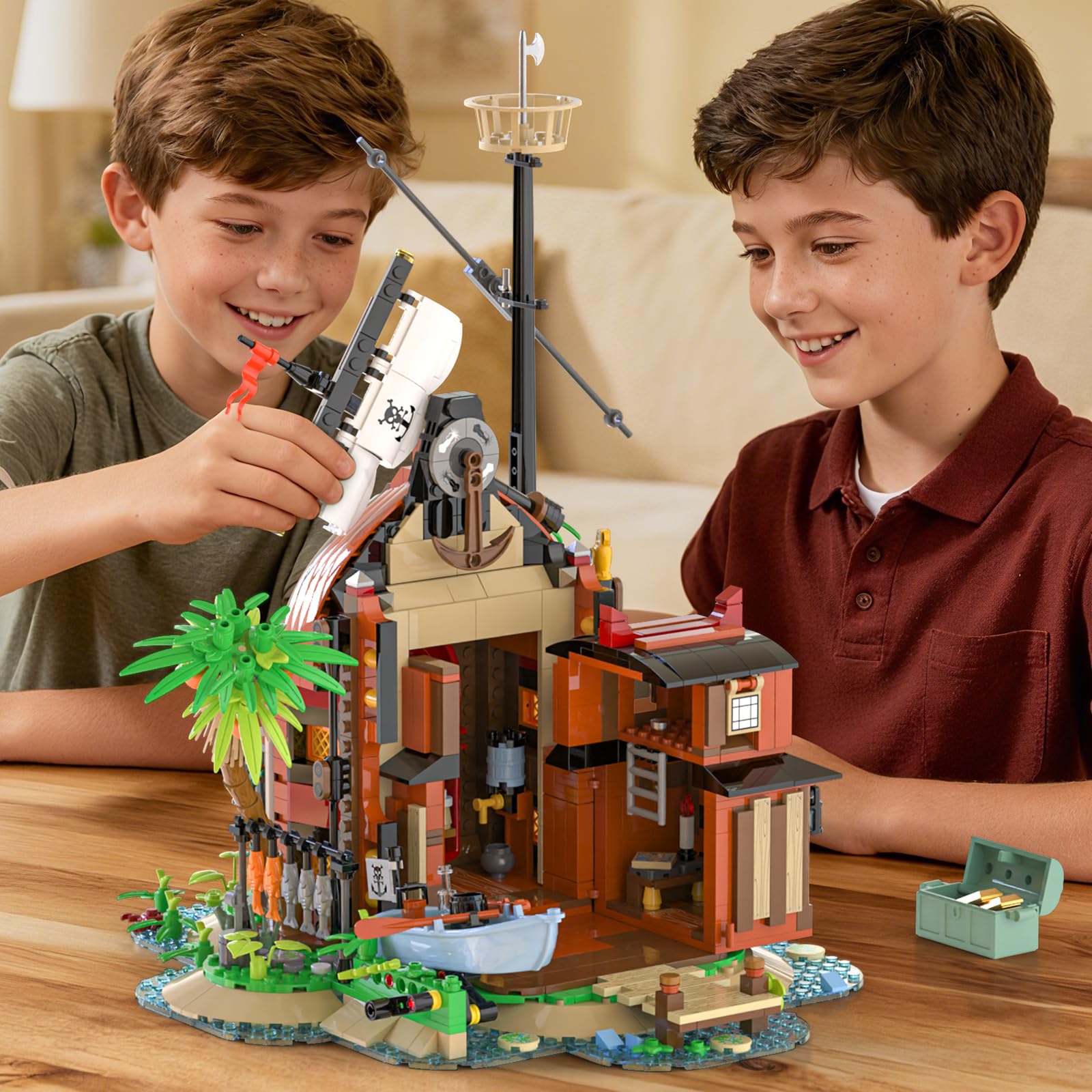 Audaxly family build time kit supports bonding during assembly.
