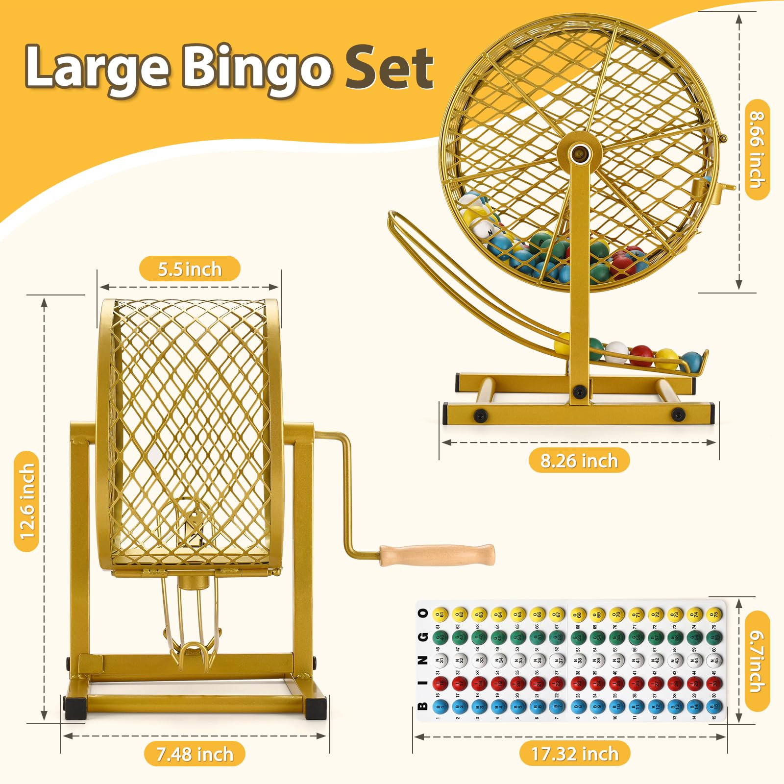 AugFir high-visibility bingo cards improve quick recognition in any lighting