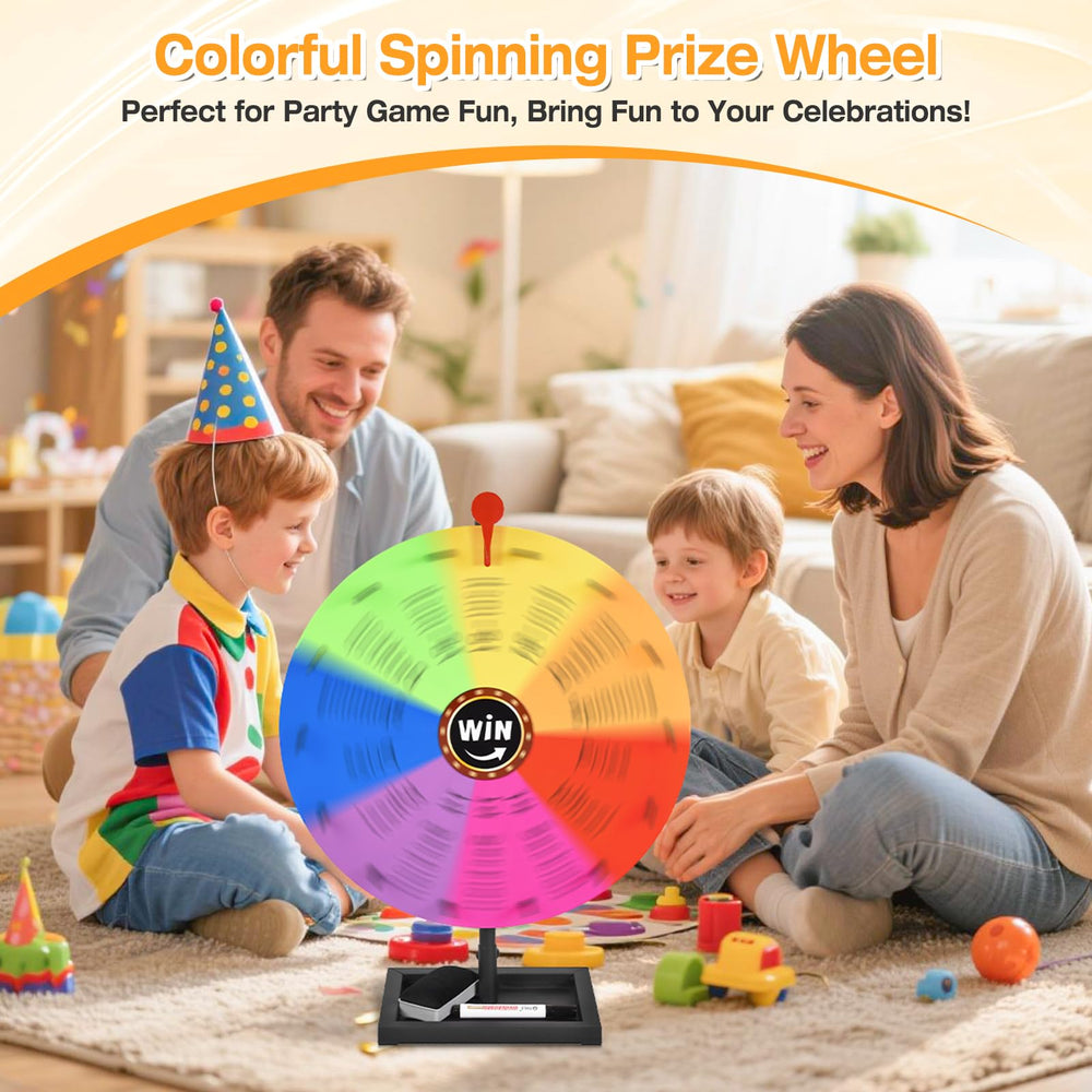 AugFir prize wheel's simple snap-on design enables quick, tool-free installation.