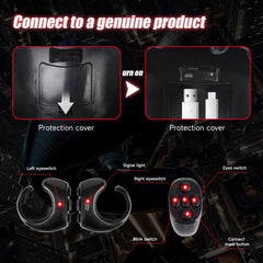 AUGMAXI Cosplay-ready mask supports dynamic photos and events.