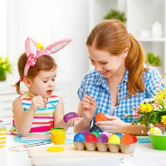 Augshy egg shakers dark blue eggs with a comfortable grip for sessions.