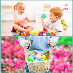 Augshy egg shakers light blue eggs inviting home rhythm practice.