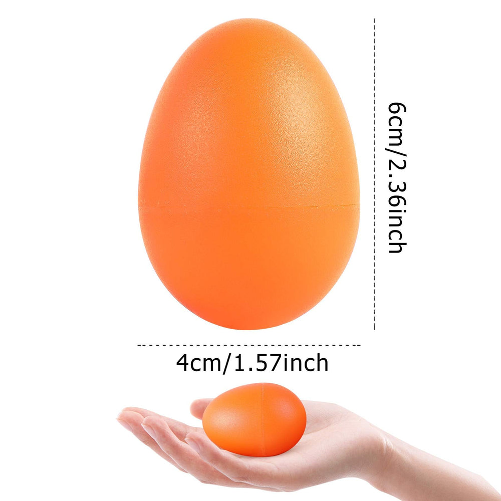 Augshy egg shakers red eggs for energetic group play and easy grip.