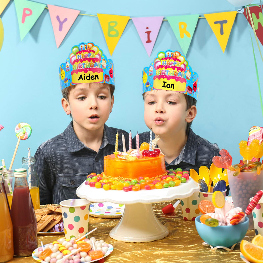 AUGTHEEP Durable cardstock hats withstand active party activities