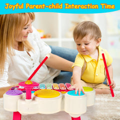 AugToy 3-in-1 musical toy touch-buttons support safe, responsive play.
