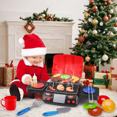 AugToy Kids Grill smoke effect adds realistic ambience without heat