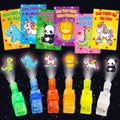 AugToy LED finger lights with the dinosaur pattern for classroom valentines.