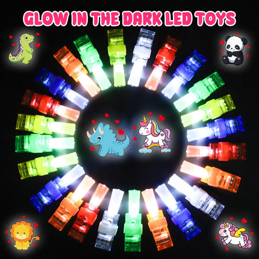 AugToy LED finger lights with the unicorn pattern ideal for party favors.