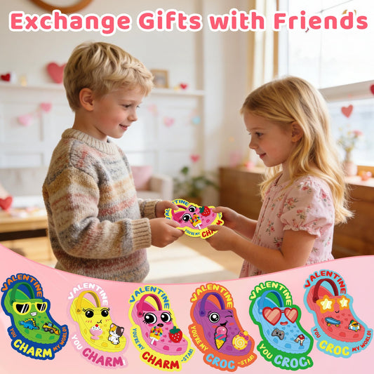 AugToy colorful patterns shoe charms brighten kids' sneakers and backpacks