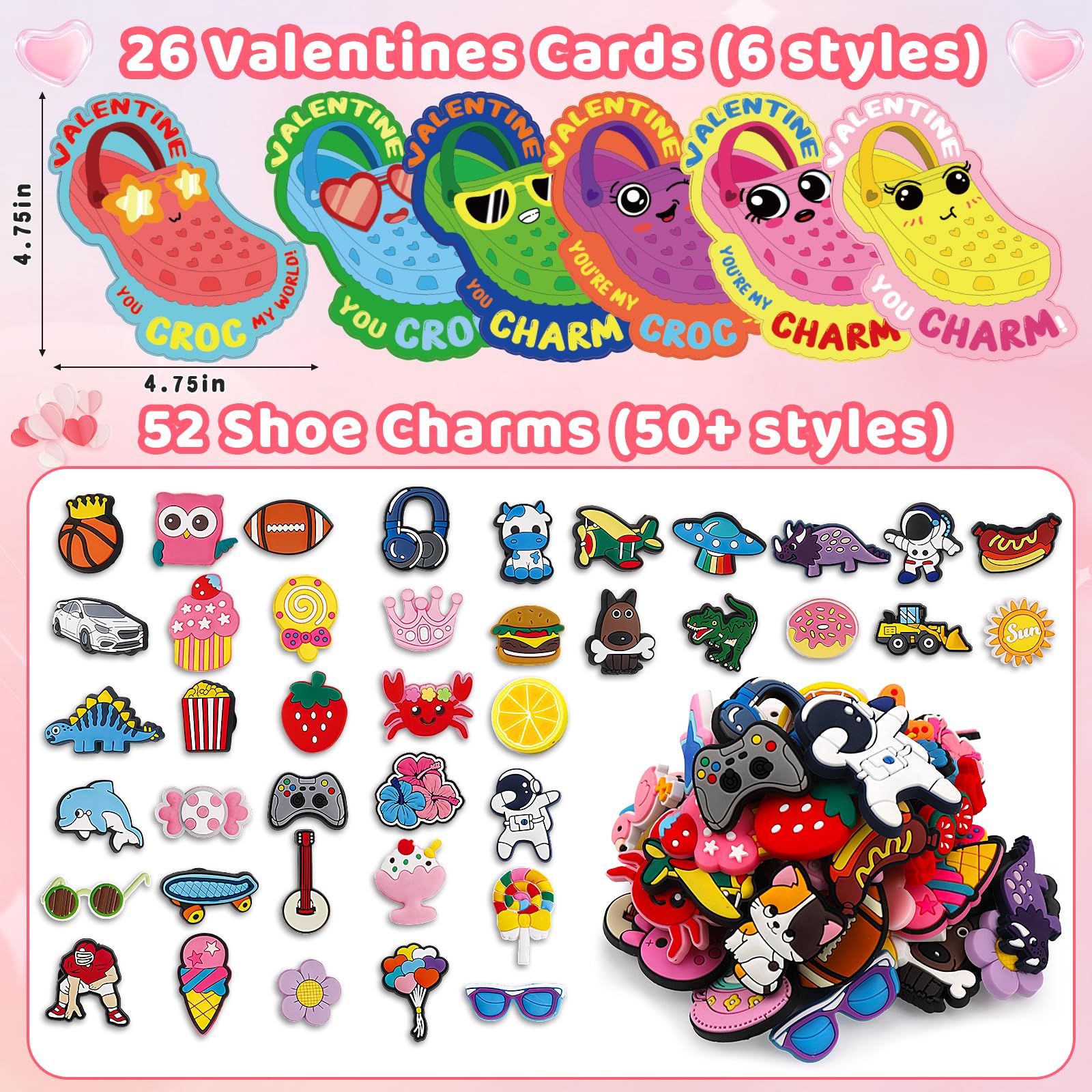 AugToy durable PVC shoe charms withstand active play for lasting wear