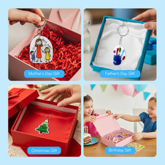 Auihiay shrink plastic kit hole punch for precise shapes.