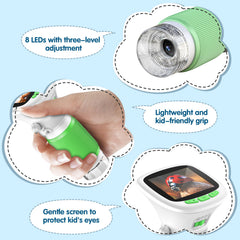 AUKCLAX 1000X magnification with dual focus enables detailed study.