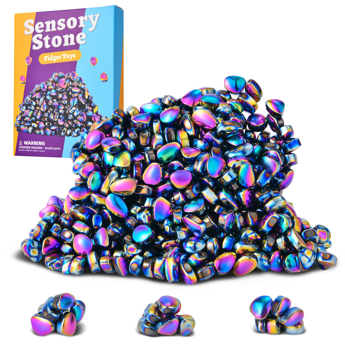 Aukit 1000-piece magnetic putty spheres for desk stress relief.