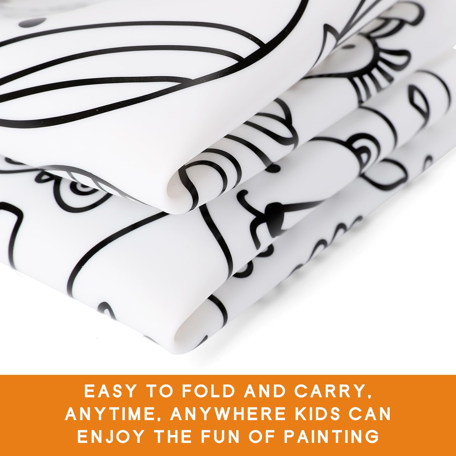 AULEGE silicone placemat is dishwasher-safe and easy to wipe