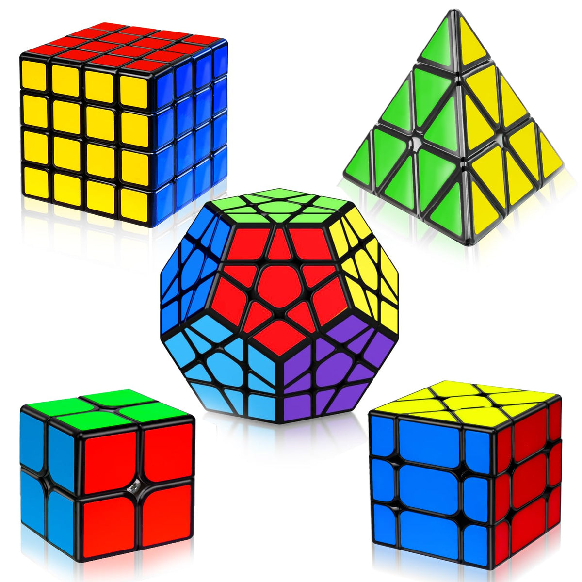 AuntyFey 2x2 speed cube close-up showing smooth turning for quick practice