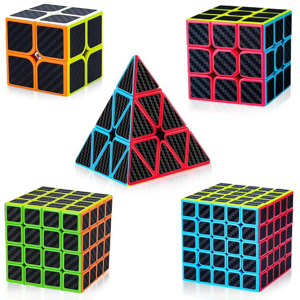 AuntyFey Speed Cube Set 2x2: smooth rotations for beginners and classroom demos.