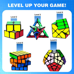 AuntyFey triangle Megaminx speed cube action shot for advanced puzzle solving