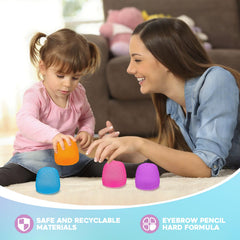 AuraGlaze squishy fidget pocket-size, fits in pocket for on-the-go relief.