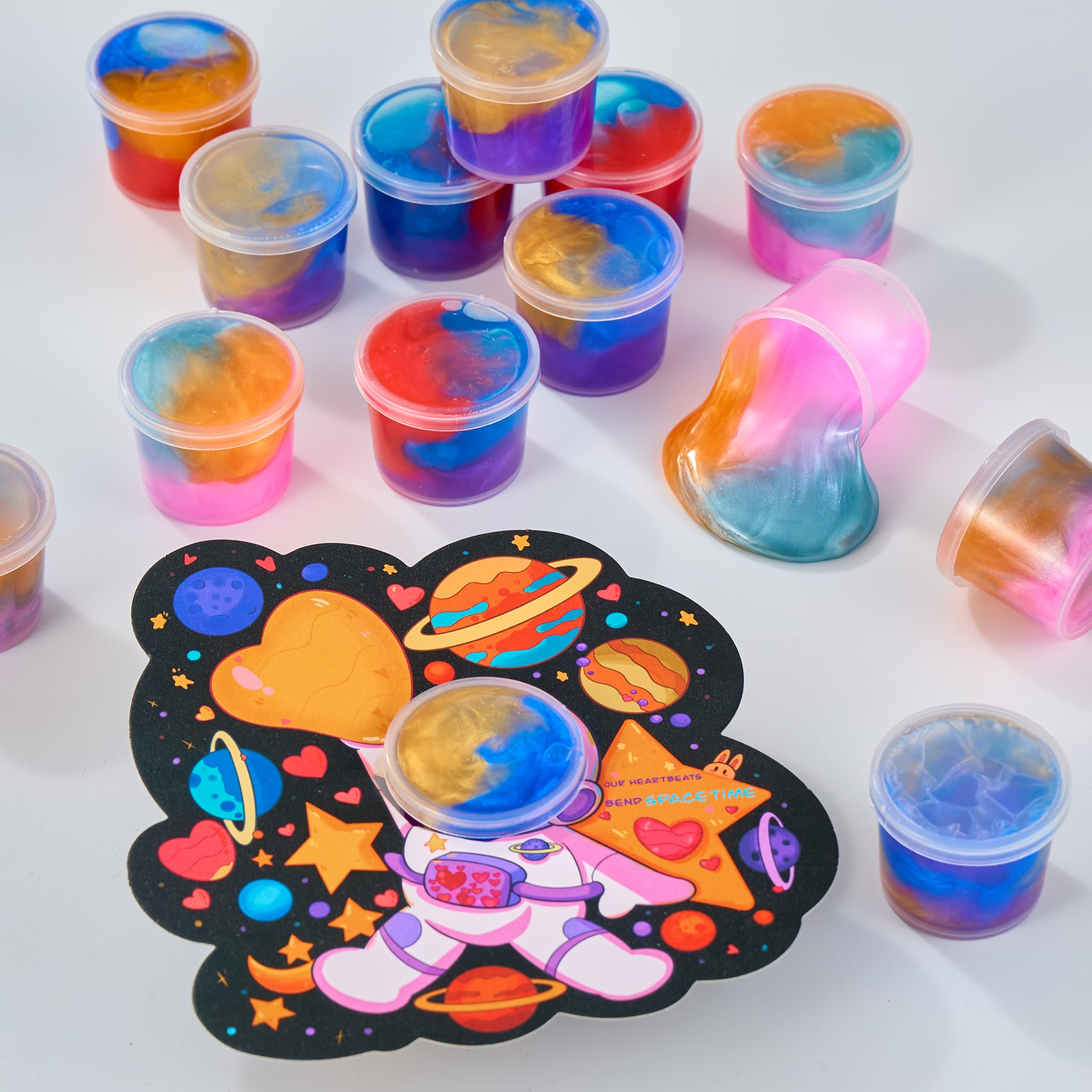 Aurdox Galaxy Slime Nebula Swirl—captivating space-themed play.