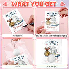Aurelema 36-count valentines gift set for parties