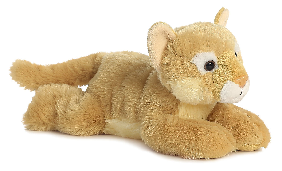Aurora Adorable Flopsie Cougar eyes stay securely fastened for safe play