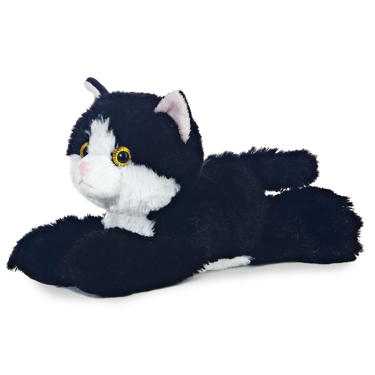 Aurora Adorable Mini Flopsie Maynard face close-up, cloud-soft fur ideal for cuddling.