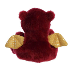 Aurora Aidan Dragon Palm Pal: soft plush with bean pellets for stable, safe play.