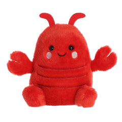 Aurora Clawford Lobster plush with crimson fabric, cozy cuddle buddy for kids and collectors.