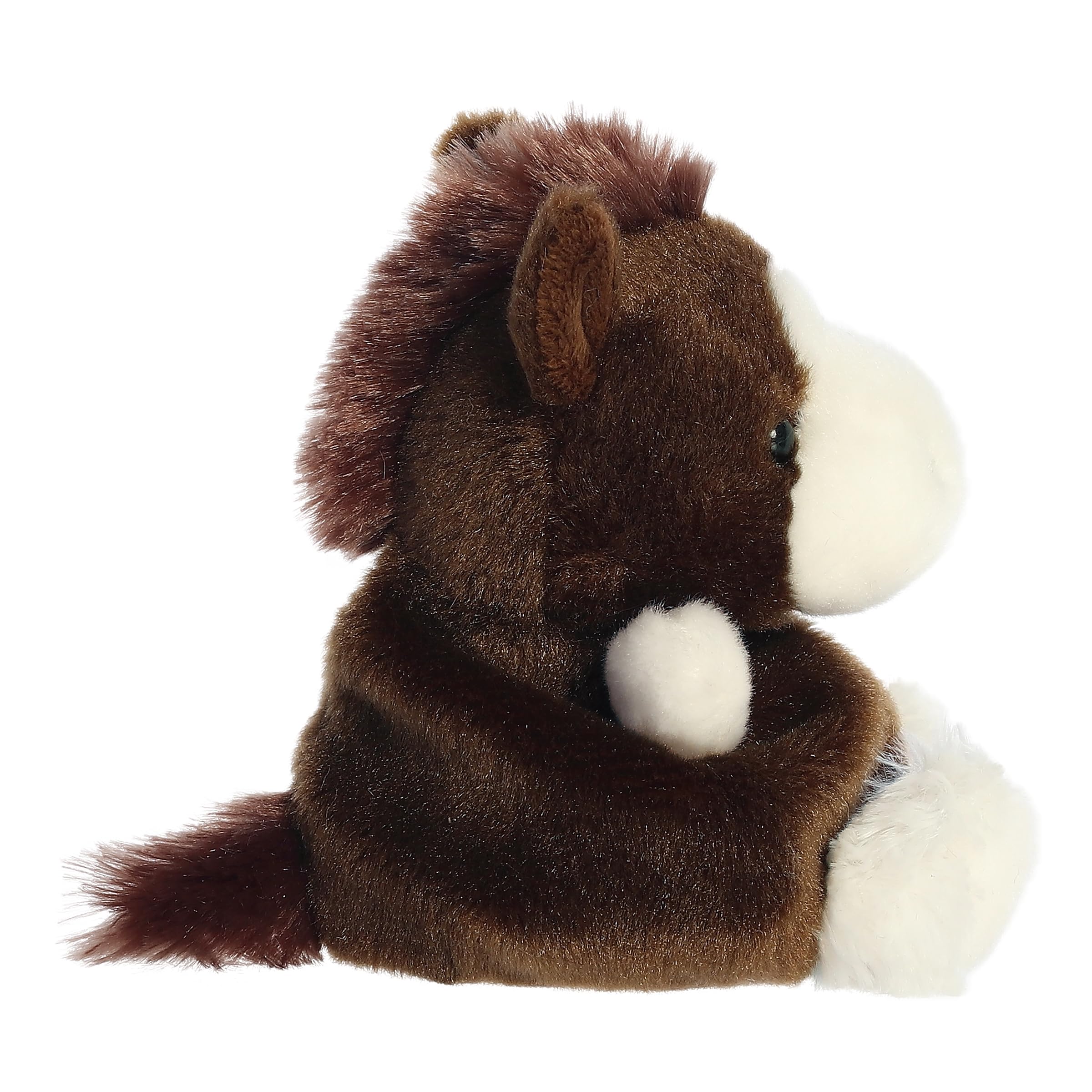 Aurora Adorable Palm Pals Darius Clydesdale hand-held size fits small hands.