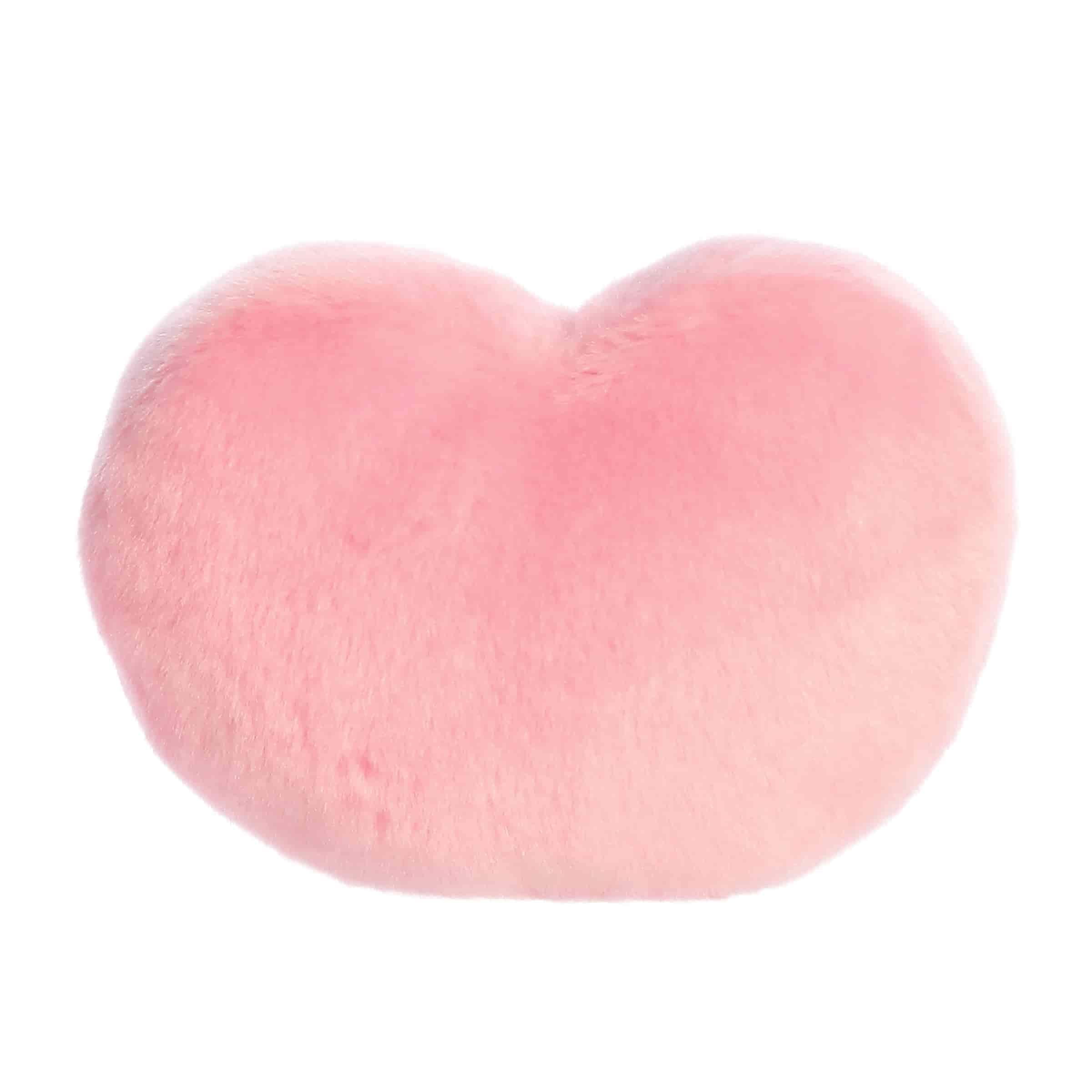 Aurora Palm Pals I Love Nana Heart stuffed animal 5-inch size emphasizes portability and easy gifting.